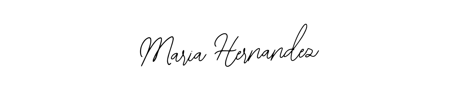 You should practise on your own different ways (Bearetta-2O07w) to write your name (Maria Hernandez) in signature. don't let someone else do it for you. Maria Hernandez signature style 12 images and pictures png