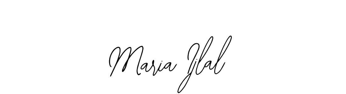 Design your own signature with our free online signature maker. With this signature software, you can create a handwritten (Bearetta-2O07w) signature for name Maria Ijlal. Maria Ijlal signature style 12 images and pictures png