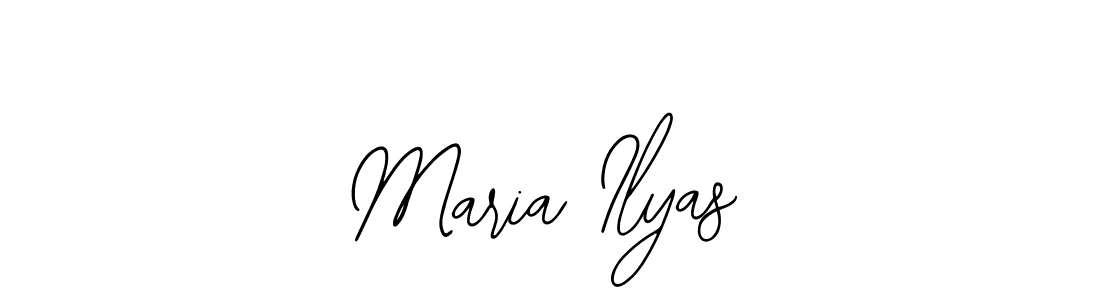 Design your own signature with our free online signature maker. With this signature software, you can create a handwritten (Bearetta-2O07w) signature for name Maria Ilyas. Maria Ilyas signature style 12 images and pictures png