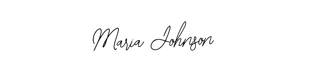 Similarly Bearetta-2O07w is the best handwritten signature design. Signature creator online .You can use it as an online autograph creator for name Maria Johnson. Maria Johnson signature style 12 images and pictures png