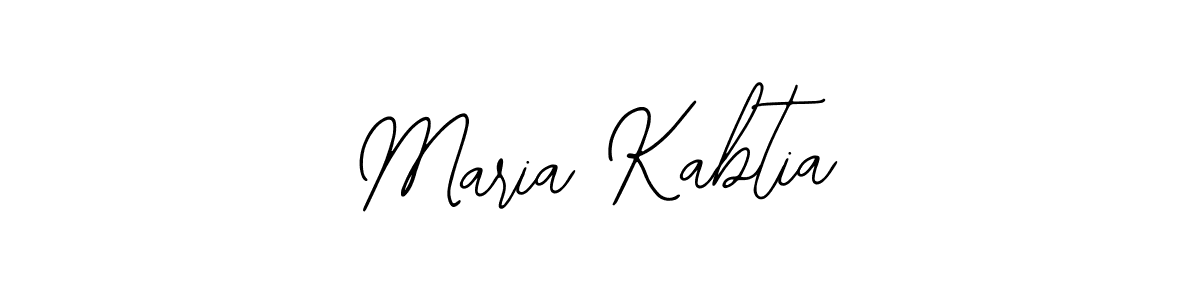 How to make Maria Kabtia signature? Bearetta-2O07w is a professional autograph style. Create handwritten signature for Maria Kabtia name. Maria Kabtia signature style 12 images and pictures png