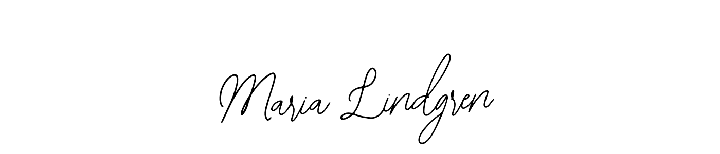 Make a beautiful signature design for name Maria Lindgren. Use this online signature maker to create a handwritten signature for free. Maria Lindgren signature style 12 images and pictures png