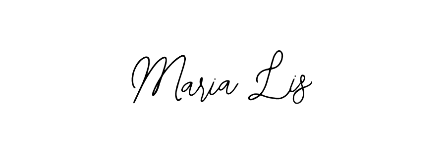It looks lik you need a new signature style for name Maria Lis. Design unique handwritten (Bearetta-2O07w) signature with our free signature maker in just a few clicks. Maria Lis signature style 12 images and pictures png