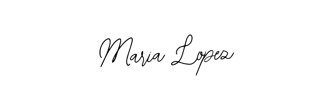 Maria Lopez stylish signature style. Best Handwritten Sign (Bearetta-2O07w) for my name. Handwritten Signature Collection Ideas for my name Maria Lopez. Maria Lopez signature style 12 images and pictures png