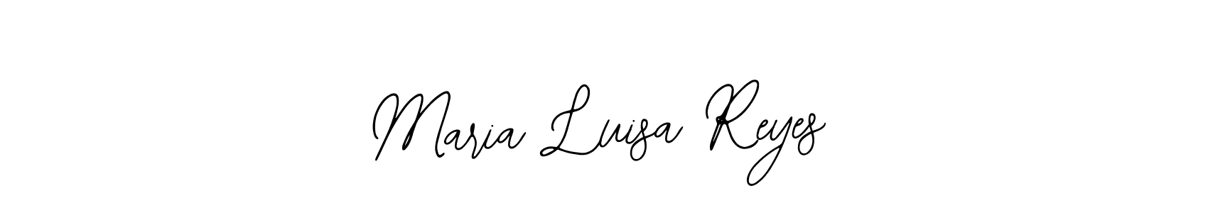 Create a beautiful signature design for name Maria Luisa Reyes. With this signature (Bearetta-2O07w) fonts, you can make a handwritten signature for free. Maria Luisa Reyes signature style 12 images and pictures png