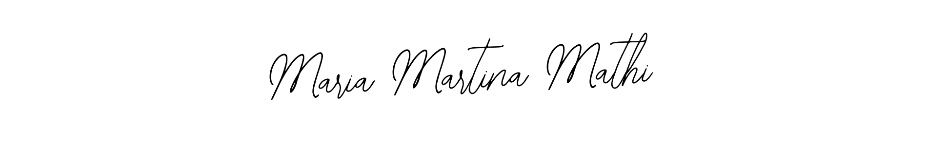 Make a beautiful signature design for name Maria Martina Mathi. Use this online signature maker to create a handwritten signature for free. Maria Martina Mathi signature style 12 images and pictures png