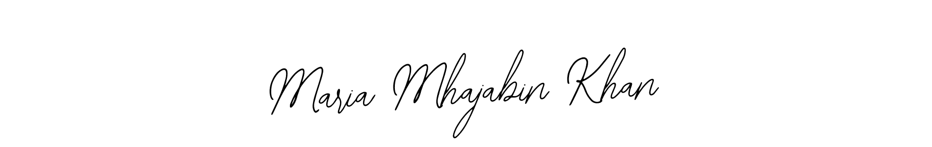 Here are the top 10 professional signature styles for the name Maria Mhajabin Khan. These are the best autograph styles you can use for your name. Maria Mhajabin Khan signature style 12 images and pictures png