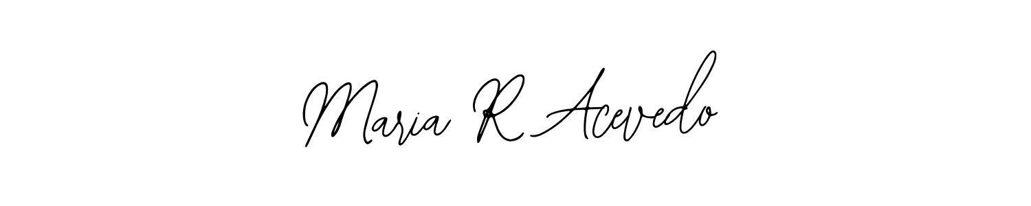 This is the best signature style for the Maria R Acevedo name. Also you like these signature font (Bearetta-2O07w). Mix name signature. Maria R Acevedo signature style 12 images and pictures png