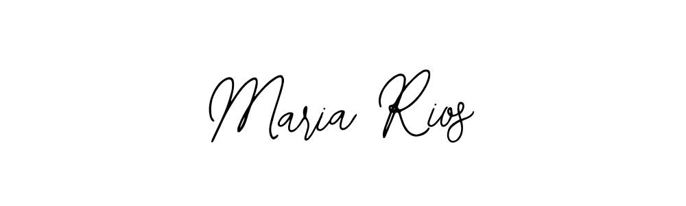 You should practise on your own different ways (Bearetta-2O07w) to write your name (Maria Rios) in signature. don't let someone else do it for you. Maria Rios signature style 12 images and pictures png