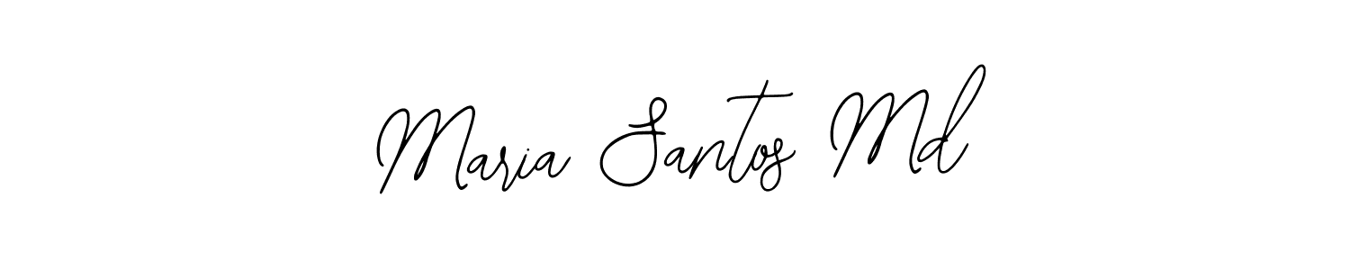 Make a short Maria Santos Md signature style. Manage your documents anywhere anytime using Bearetta-2O07w. Create and add eSignatures, submit forms, share and send files easily. Maria Santos Md signature style 12 images and pictures png