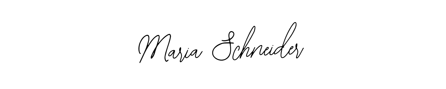 Maria Schneider stylish signature style. Best Handwritten Sign (Bearetta-2O07w) for my name. Handwritten Signature Collection Ideas for my name Maria Schneider. Maria Schneider signature style 12 images and pictures png