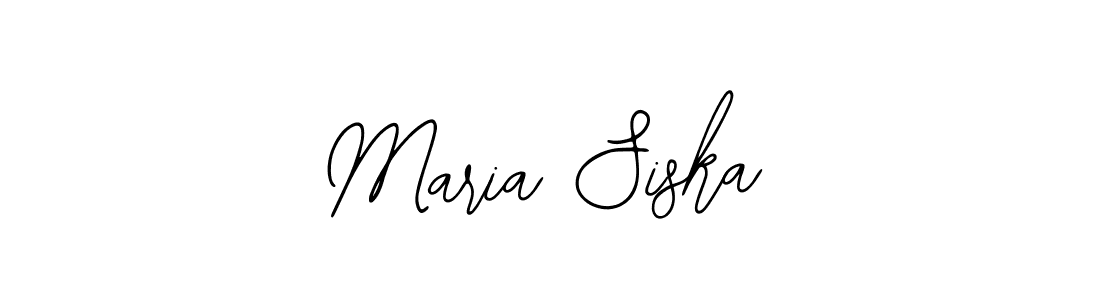 Maria Siska stylish signature style. Best Handwritten Sign (Bearetta-2O07w) for my name. Handwritten Signature Collection Ideas for my name Maria Siska. Maria Siska signature style 12 images and pictures png