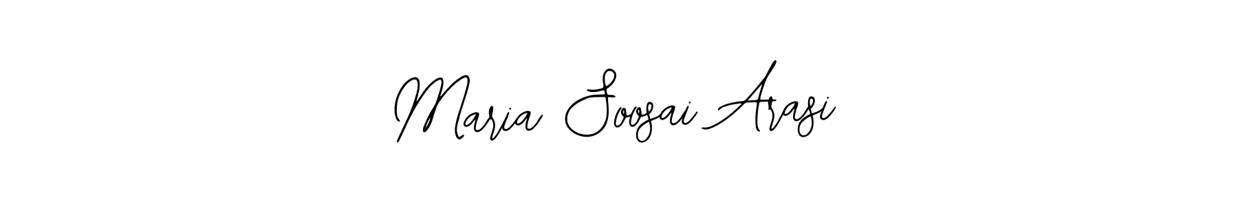 Create a beautiful signature design for name Maria Soosai Arasi. With this signature (Bearetta-2O07w) fonts, you can make a handwritten signature for free. Maria Soosai Arasi signature style 12 images and pictures png