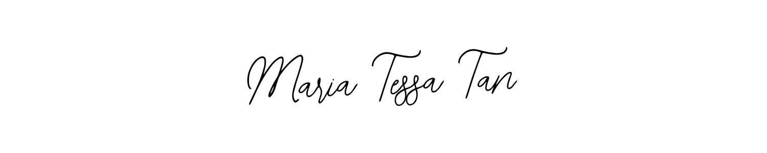 Use a signature maker to create a handwritten signature online. With this signature software, you can design (Bearetta-2O07w) your own signature for name Maria Tessa Tan. Maria Tessa Tan signature style 12 images and pictures png