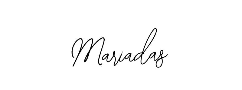 Make a beautiful signature design for name Mariadas. With this signature (Bearetta-2O07w) style, you can create a handwritten signature for free. Mariadas signature style 12 images and pictures png
