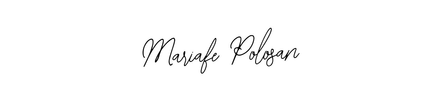 See photos of Mariafe Polosan official signature by Spectra . Check more albums & portfolios. Read reviews & check more about Bearetta-2O07w font. Mariafe Polosan signature style 12 images and pictures png