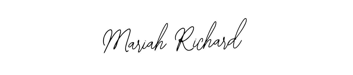 Also we have Mariah Richard name is the best signature style. Create professional handwritten signature collection using Bearetta-2O07w autograph style. Mariah Richard signature style 12 images and pictures png