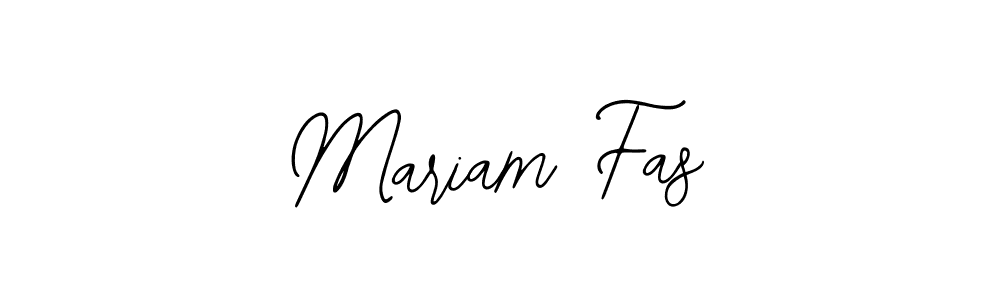 if you are searching for the best signature style for your name Mariam Fas. so please give up your signature search. here we have designed multiple signature styles  using Bearetta-2O07w. Mariam Fas signature style 12 images and pictures png