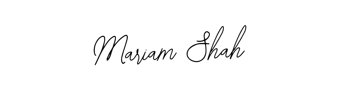 Make a beautiful signature design for name Mariam Shah. With this signature (Bearetta-2O07w) style, you can create a handwritten signature for free. Mariam Shah signature style 12 images and pictures png