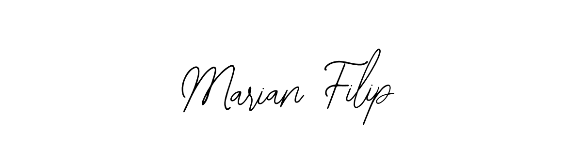 Also we have Marian Filip name is the best signature style. Create professional handwritten signature collection using Bearetta-2O07w autograph style. Marian Filip signature style 12 images and pictures png