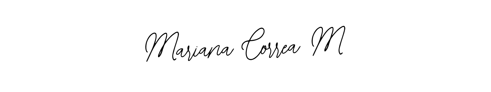 Create a beautiful signature design for name Mariana Correa M. With this signature (Bearetta-2O07w) fonts, you can make a handwritten signature for free. Mariana Correa M signature style 12 images and pictures png