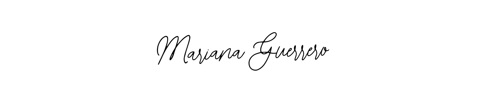 Make a short Mariana Guerrero signature style. Manage your documents anywhere anytime using Bearetta-2O07w. Create and add eSignatures, submit forms, share and send files easily. Mariana Guerrero signature style 12 images and pictures png