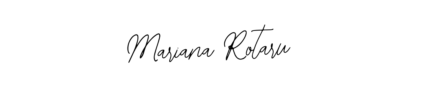 Make a short Mariana Rotaru signature style. Manage your documents anywhere anytime using Bearetta-2O07w. Create and add eSignatures, submit forms, share and send files easily. Mariana Rotaru signature style 12 images and pictures png