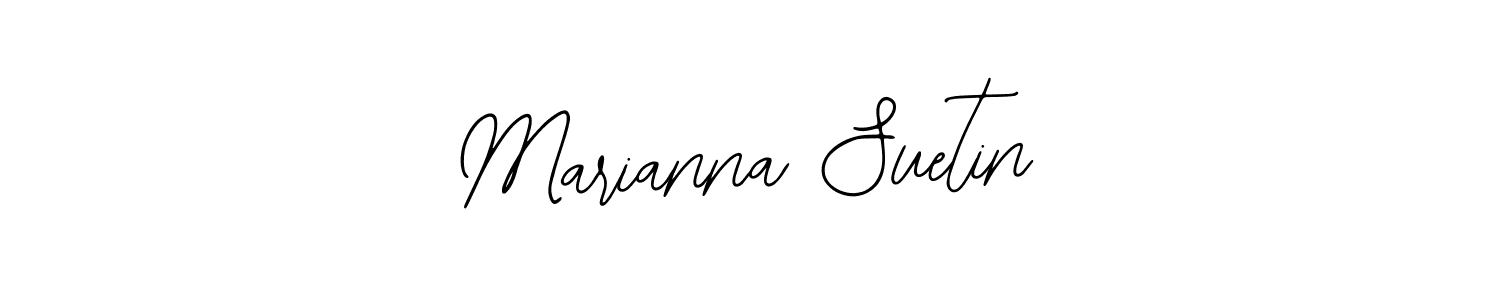 Best and Professional Signature Style for Marianna Suetin. Bearetta-2O07w Best Signature Style Collection. Marianna Suetin signature style 12 images and pictures png