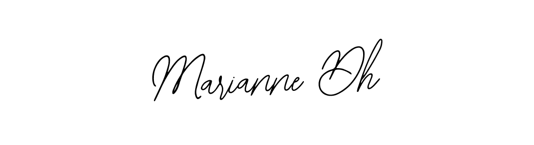 if you are searching for the best signature style for your name Marianne Dh. so please give up your signature search. here we have designed multiple signature styles  using Bearetta-2O07w. Marianne Dh signature style 12 images and pictures png