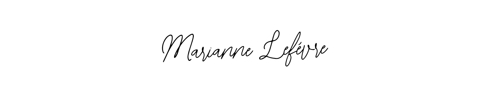 Use a signature maker to create a handwritten signature online. With this signature software, you can design (Bearetta-2O07w) your own signature for name Marianne Lefévre. Marianne Lefévre signature style 12 images and pictures png