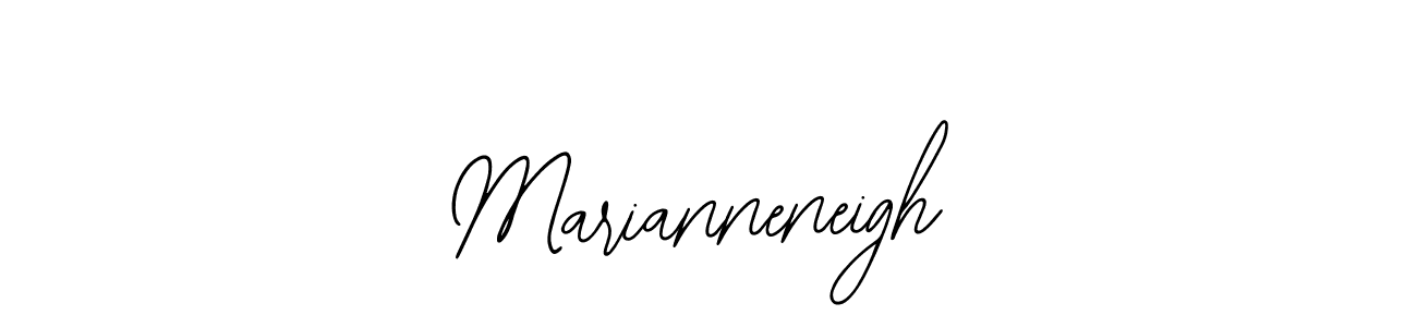Similarly Bearetta-2O07w is the best handwritten signature design. Signature creator online .You can use it as an online autograph creator for name Marianneneigh. Marianneneigh signature style 12 images and pictures png