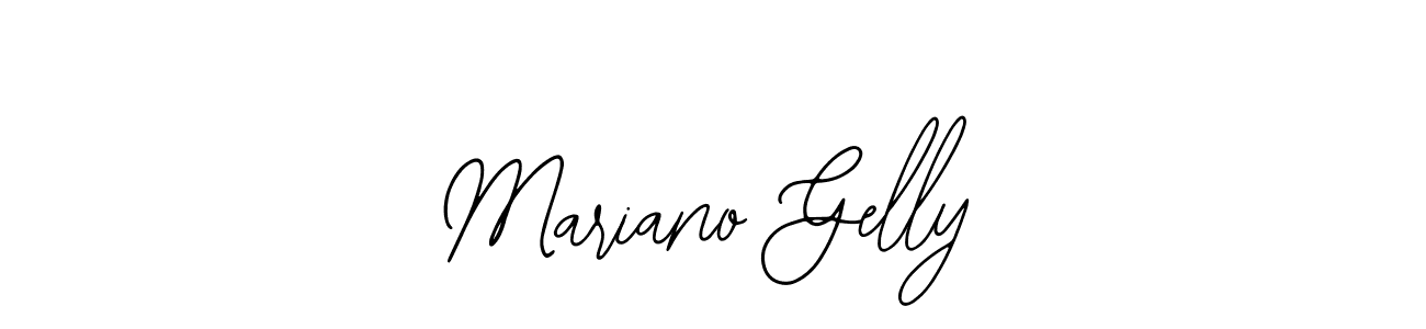 Make a short Mariano Gelly signature style. Manage your documents anywhere anytime using Bearetta-2O07w. Create and add eSignatures, submit forms, share and send files easily. Mariano Gelly signature style 12 images and pictures png