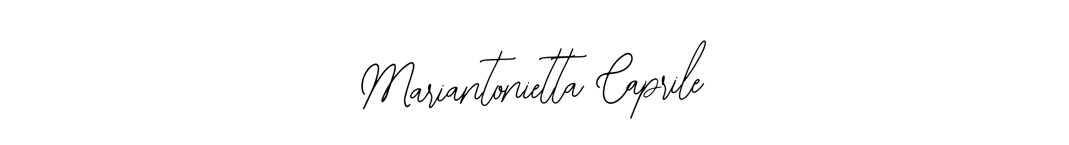 Make a beautiful signature design for name Mariantonietta Caprile. With this signature (Bearetta-2O07w) style, you can create a handwritten signature for free. Mariantonietta Caprile signature style 12 images and pictures png