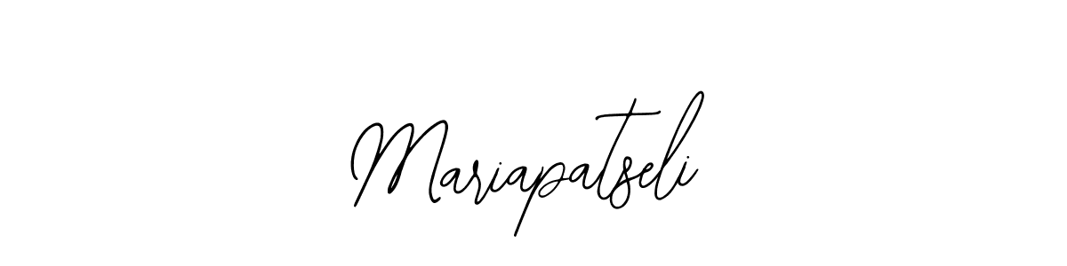 Make a beautiful signature design for name Mariapatseli. Use this online signature maker to create a handwritten signature for free. Mariapatseli signature style 12 images and pictures png