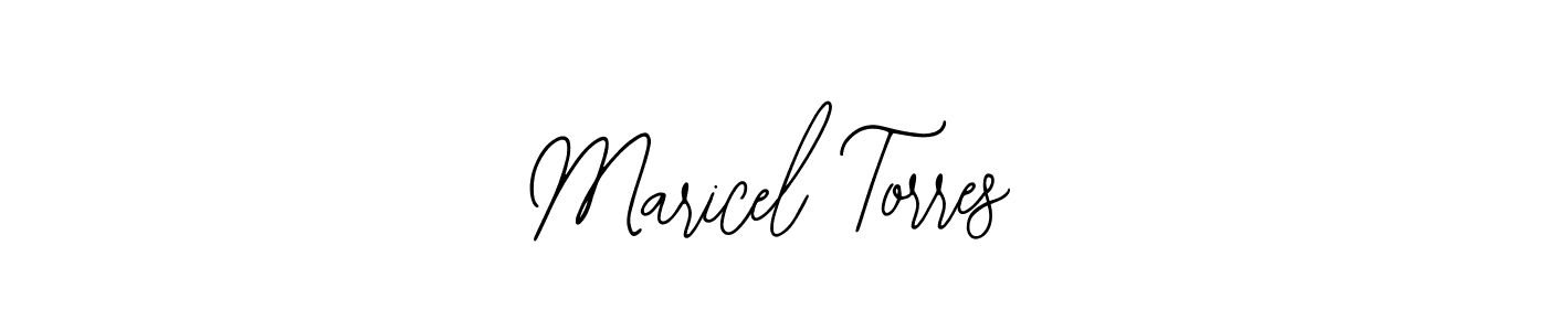 The best way (Bearetta-2O07w) to make a short signature is to pick only two or three words in your name. The name Maricel Torres include a total of six letters. For converting this name. Maricel Torres signature style 12 images and pictures png