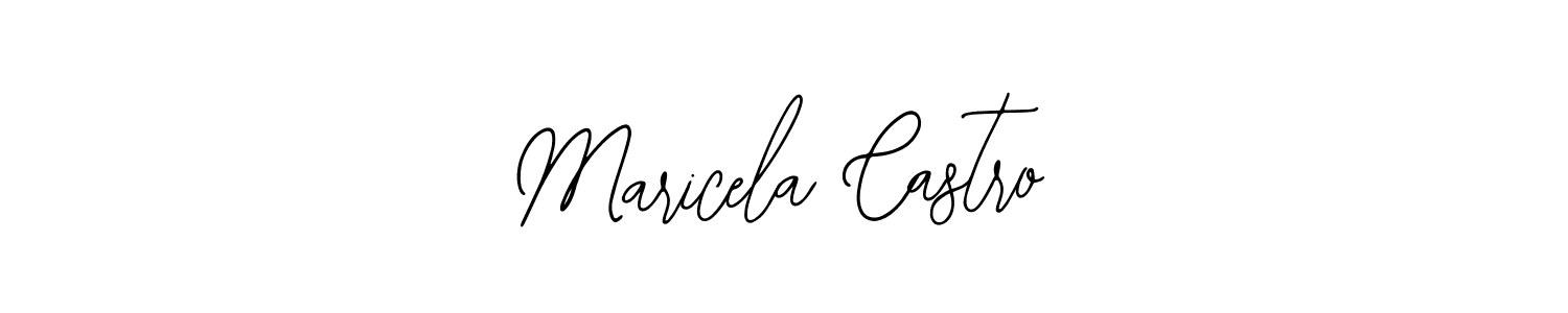 You should practise on your own different ways (Bearetta-2O07w) to write your name (Maricela Castro) in signature. don't let someone else do it for you. Maricela Castro signature style 12 images and pictures png