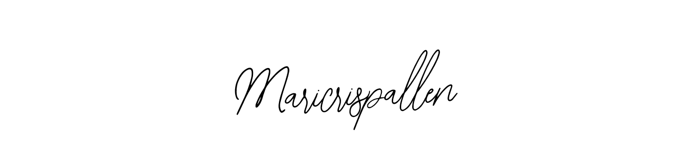 Maricrispallen stylish signature style. Best Handwritten Sign (Bearetta-2O07w) for my name. Handwritten Signature Collection Ideas for my name Maricrispallen. Maricrispallen signature style 12 images and pictures png