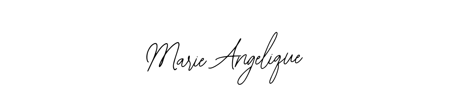 You should practise on your own different ways (Bearetta-2O07w) to write your name (Marie Angelique) in signature. don't let someone else do it for you. Marie Angelique signature style 12 images and pictures png