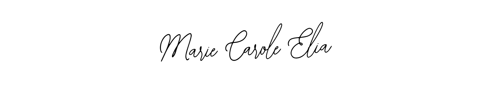 Marie Carole Elia stylish signature style. Best Handwritten Sign (Bearetta-2O07w) for my name. Handwritten Signature Collection Ideas for my name Marie Carole Elia. Marie Carole Elia signature style 12 images and pictures png