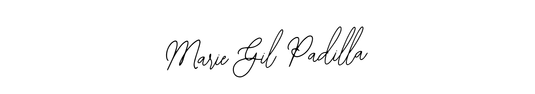 Marie Gil Padilla stylish signature style. Best Handwritten Sign (Bearetta-2O07w) for my name. Handwritten Signature Collection Ideas for my name Marie Gil Padilla. Marie Gil Padilla signature style 12 images and pictures png