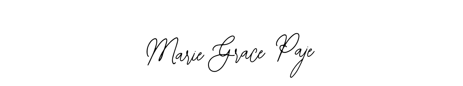 Design your own signature with our free online signature maker. With this signature software, you can create a handwritten (Bearetta-2O07w) signature for name Marie Grace Paje. Marie Grace Paje signature style 12 images and pictures png