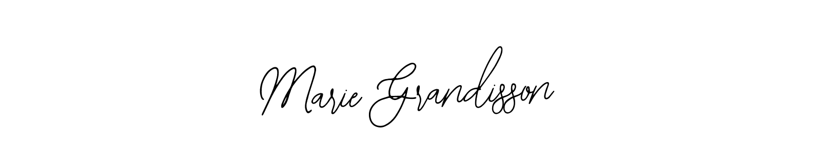 It looks lik you need a new signature style for name Marie Grandisson. Design unique handwritten (Bearetta-2O07w) signature with our free signature maker in just a few clicks. Marie Grandisson signature style 12 images and pictures png