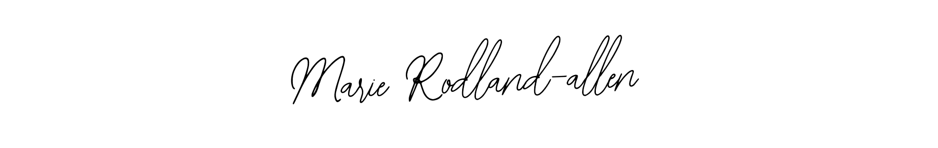 How to make Marie Rodland-allen signature? Bearetta-2O07w is a professional autograph style. Create handwritten signature for Marie Rodland-allen name. Marie Rodland-allen signature style 12 images and pictures png