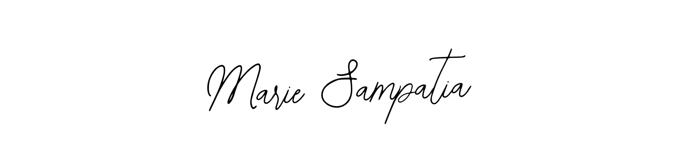Marie Sampatia stylish signature style. Best Handwritten Sign (Bearetta-2O07w) for my name. Handwritten Signature Collection Ideas for my name Marie Sampatia. Marie Sampatia signature style 12 images and pictures png