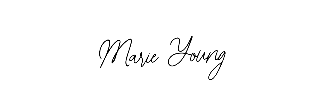 Make a beautiful signature design for name Marie Young. With this signature (Bearetta-2O07w) style, you can create a handwritten signature for free. Marie Young signature style 12 images and pictures png