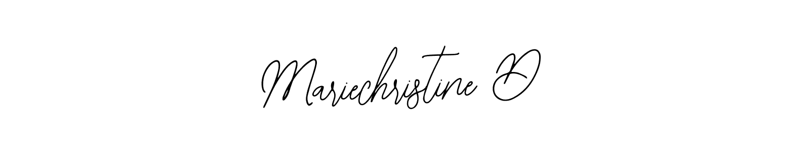 It looks lik you need a new signature style for name Mariechristine D. Design unique handwritten (Bearetta-2O07w) signature with our free signature maker in just a few clicks. Mariechristine D signature style 12 images and pictures png