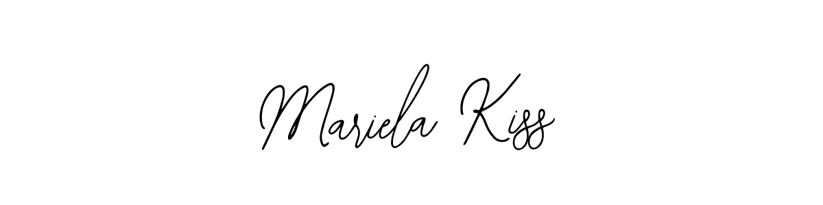 Make a beautiful signature design for name Mariela Kiss. Use this online signature maker to create a handwritten signature for free. Mariela Kiss signature style 12 images and pictures png