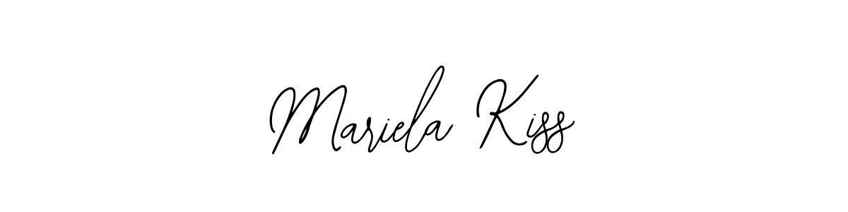 Make a beautiful signature design for name Mariela Kiss. Use this online signature maker to create a handwritten signature for free. Mariela Kiss signature style 12 images and pictures png