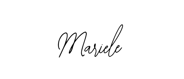 The best way (Bearetta-2O07w) to make a short signature is to pick only two or three words in your name. The name Mariele include a total of six letters. For converting this name. Mariele signature style 12 images and pictures png