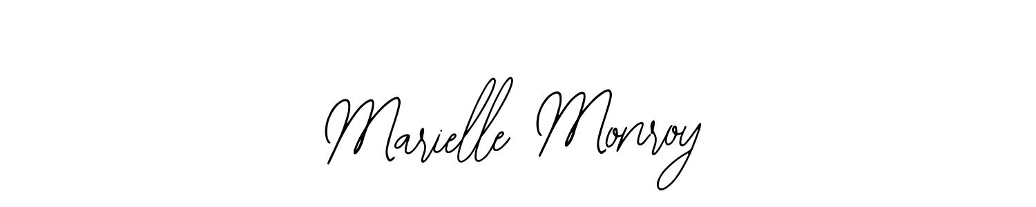 Use a signature maker to create a handwritten signature online. With this signature software, you can design (Bearetta-2O07w) your own signature for name Marielle Monroy. Marielle Monroy signature style 12 images and pictures png